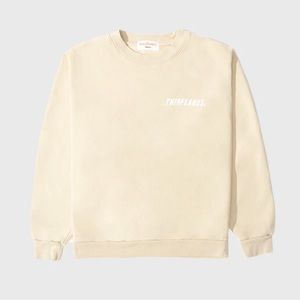NWOT Twin Flames Beige Sweatshirt